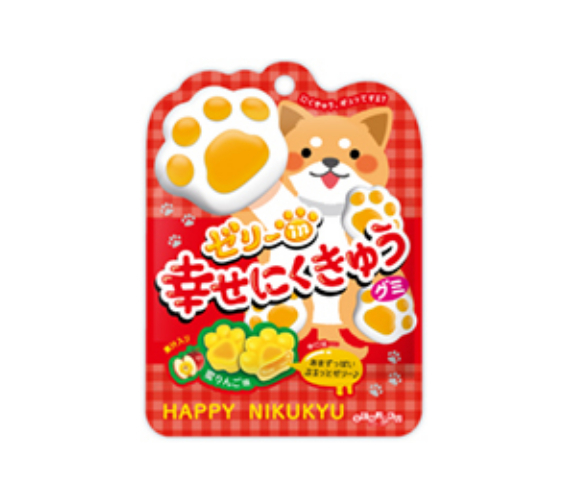 ちっちゃな幸せにくきゅうグミ 扇雀飴本舗 せんじゃくあめほんぽ