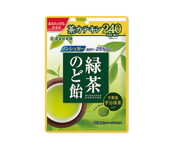 画像：80g緑茶のど飴