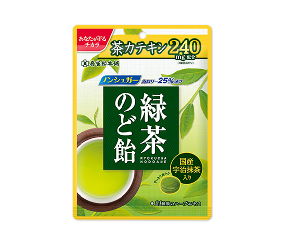 緑茶のど飴
